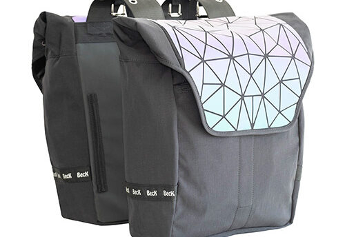 Beck Dubbele fietstas Ultra 32L Purple