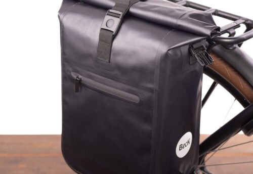 Beck Enkele fietstas Base TPU Zwart 18L