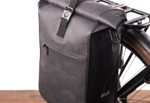 Beck Enkele fietstas Base Zwart 18L