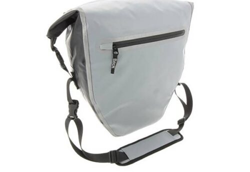 Beck Enkele fietstas DR.Y 20L Zwart/Zilver