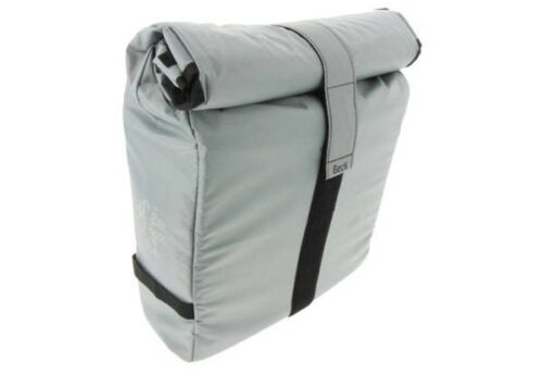 Beck Enkele fietstas Roll Single Silver