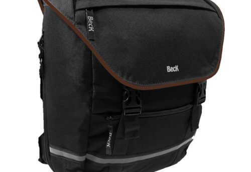 Beck Enkele fietstas SPRTV Single Bruin 15L