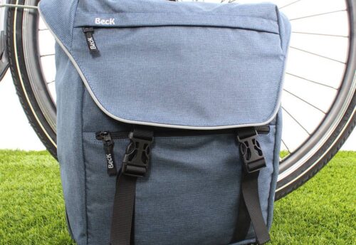 Beck Enkele fietstas Sporty  Single 15-17L Blauw