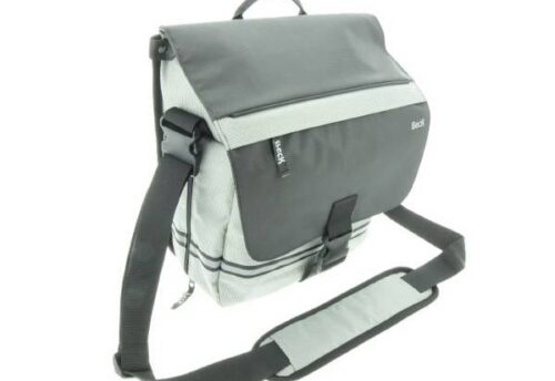 Beck Enkele fietstas YES! Zilver