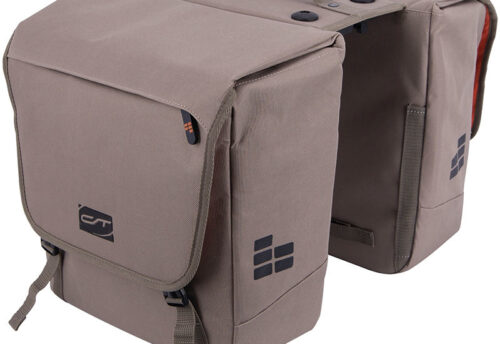 CONTEC Dubbele fietstas Via Tour Double RT 32L Zand