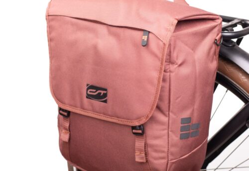 CONTEC Enkele fietstas Via Tour 16L Rood