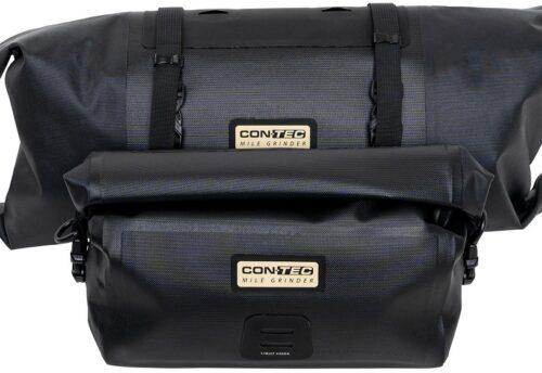 CONTEC Stuurtas Mile Grinder Front 8 + 4L Zwart