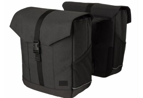 FastRider Dubbele fietstas Pendler 24L Antraciet