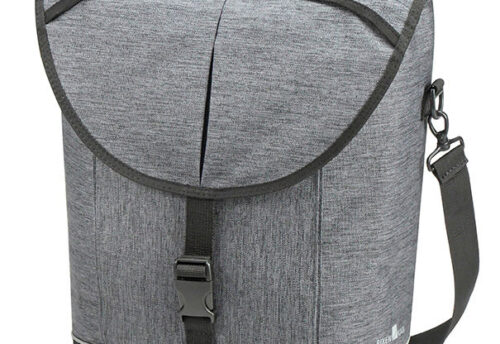 KLICKfix Enkele fietstas Cita II grijs 18L