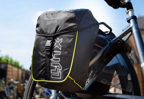 Lynx Dubbele fietstas Lake 31L Zwart
