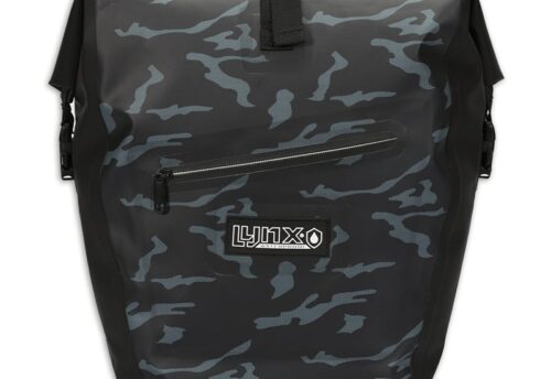 Lynx Enkele Fietstas Big Bend 25L Zwart/Grijs