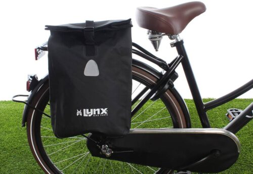 Lynx Enkele fietstas Single Pannier bag 21L Zwart