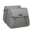 New Looxs Dubbele fietstas Joli Double 37L Nomi Grey