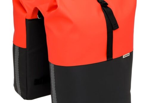 New Looxs Dubbele fietstas Nyborg 34L Red/Black