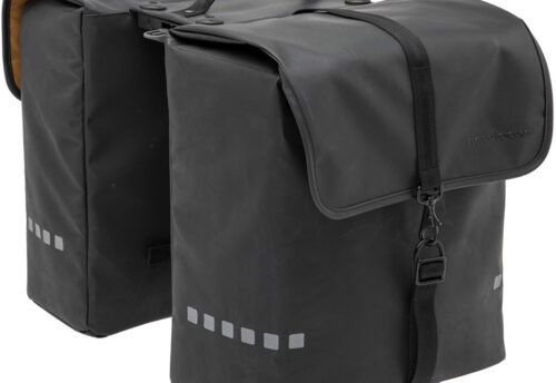 New Looxs Dubbele fietstas Odense Double Racktime 39L Black