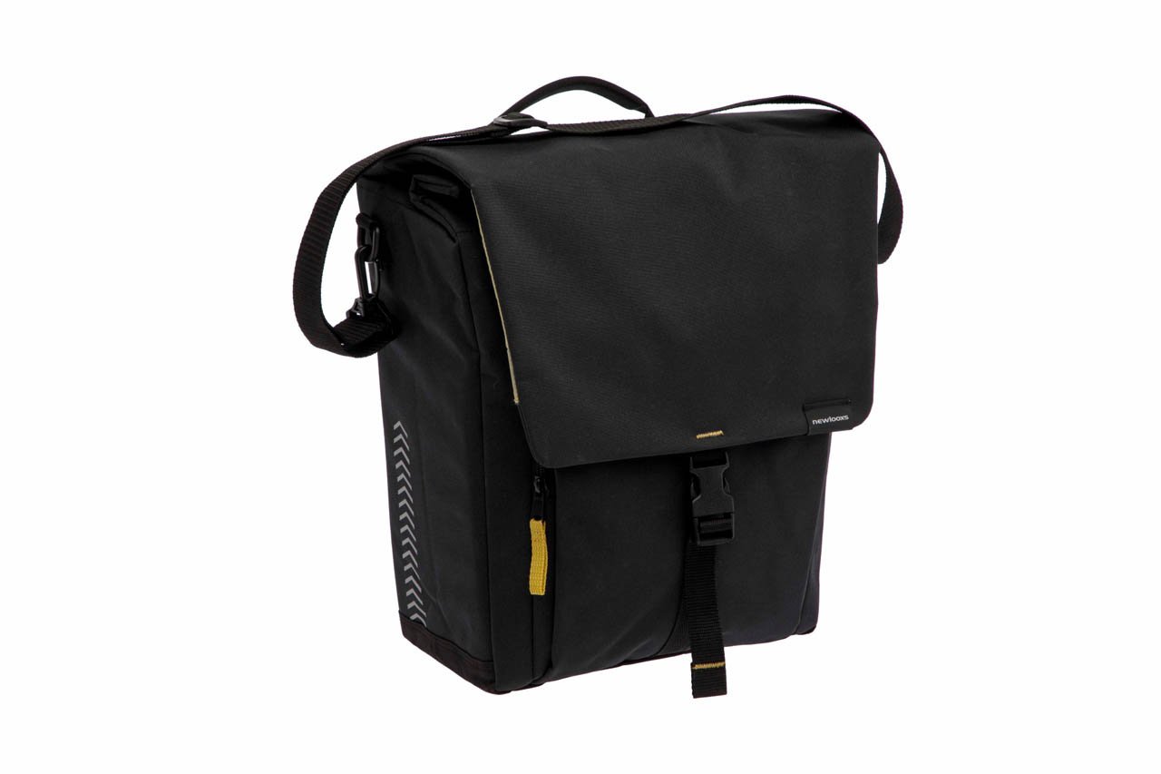 New Looxs Enkele fietstas Tulum 16L Zwart New Looxs Enkele fietstas Tulum 16L Zwart