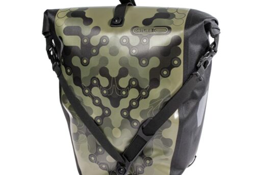 Ortlieb Enkele Fietstas Back-Roller Design Camo Chain QL 2.1 Olive/Black 20L