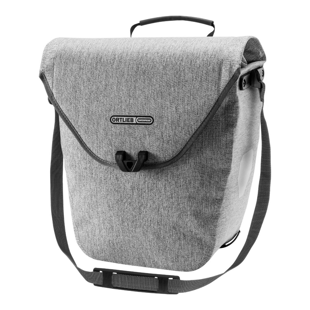Ortlieb Enkele Fietstas Velo-Shopper QL 2.1 Cement 18L Ortlieb Enkele Fietstas Velo-Shopper QL 2.1 Cement 18L