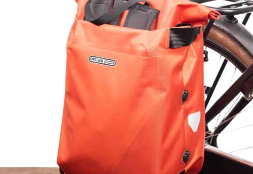 Ortlieb Enkele Fietstas en Rugtas Vario QL 3.1 Rooibos 20L