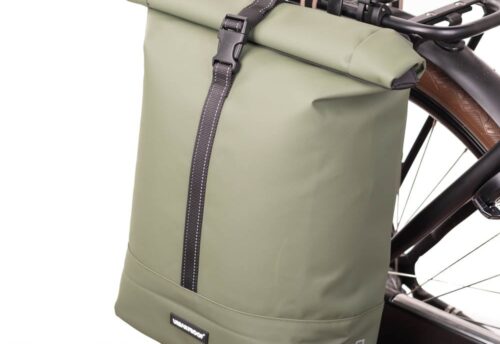 Urban Proof Enkele fietstas Rolltop Recycled 20L Groen