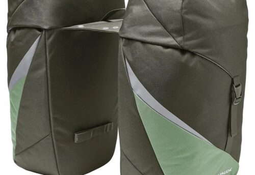 Vaude Dubbele fietstas TwinRoadster 52L Khaki