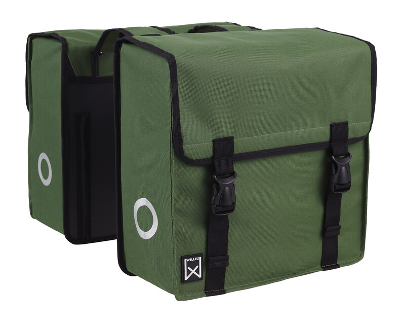 Willex Basic Dubbele Shopper XXL 46L Groen Willex Basic Dubbele Shopper XXL 46L Groen