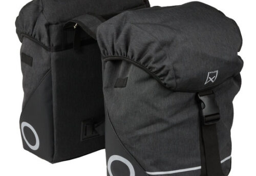 Willex Dubbele fietstas Bagagetas 200 22L Antraciet