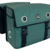Willex Dubbele fietstas Canvas Tas 40L Groen