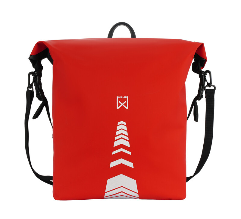 Willex Enkele Sportieve Fietstas 17L Rood Willex Enkele Sportieve Fietstas 17L Rood