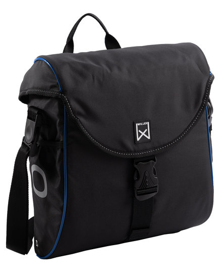 Willex Enkele fietstas/ Pakaftas 300 S 12L Zwart/blauw Willex Enkele fietstas/ Pakaftas 300 S 12L Zwart/blauw