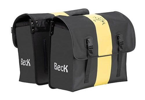 Beck Dubbele fietstas Classic Lemon Drop 46L