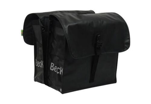 Beck Dubbele fietstas Small 30L Matte Black