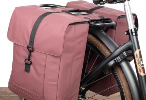FastRider Dubbele fietstas Jaxx II 28L Mahogany Brown