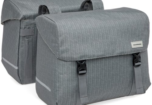 New Looxs Dubbele fietstas Mondi Joy Double 38L Nima Grey