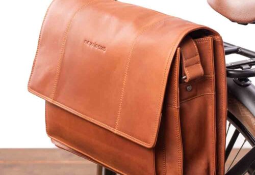 New Looxs Enkele Fietstas & Schoudertas Fellini 18L Cognac