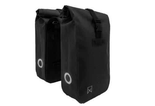 Willex Dubbele fietstas Waterdicht 34L Zwart