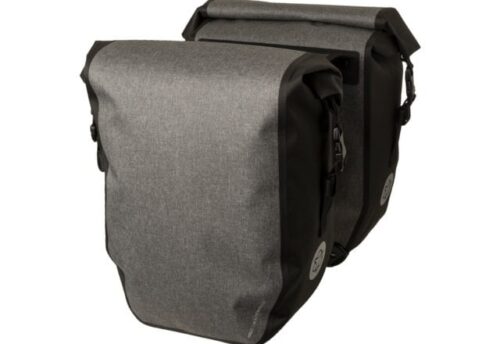 AGU Dubbele fietstas Shelter Clean Large 42L Grijs