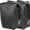 AGU Lichtgewicht Enkele fietstas Shelter Medium 32L Zwart CG Set