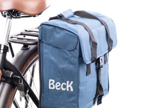 Beck Canvas Shopper Blauw 15L