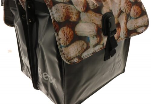 Beck Dubbele fietstas 35L Small Peanuts