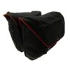 Beck Dubbele fietstas SPRTV XL Rode Bies 40L Zwart