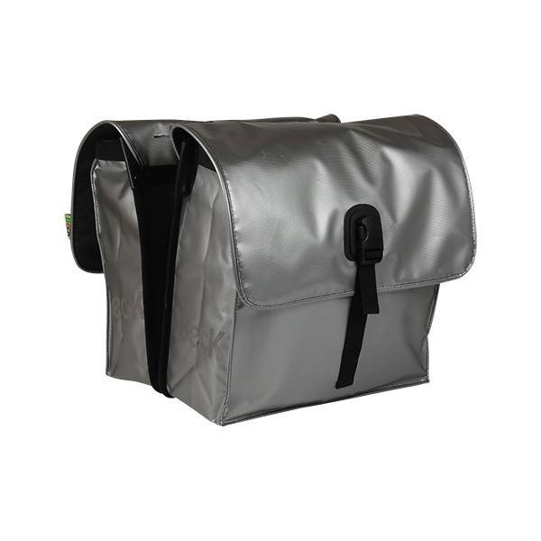 Beck Dubbele fietstas Small 30L Silver Beck Dubbele fietstas Small 30L Silver