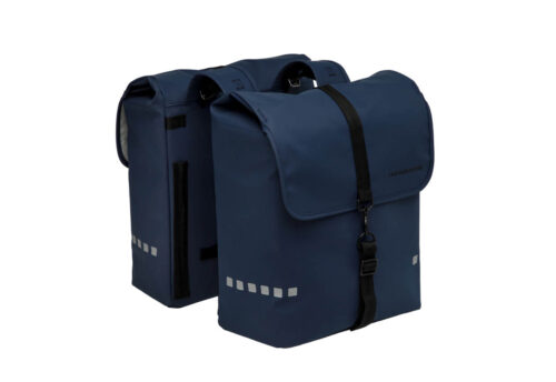 New Looxs Dubbele fietstas Odense Double 39L Dark Blue