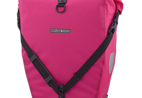 Ortlieb Enkele Fietstas Back-Roller Cyber Pink QL 2.1 20L