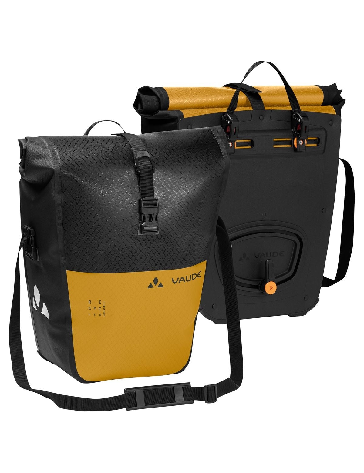 Vaude Tassenset Aqua Back Color Recycled 48L Burnt Yellow/Black Vaude Tassenset Aqua Back Color Recycled 48L Burnt Yellow/Black