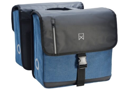 Willex Dubbele Businesstas 40L Blauw/Zwart