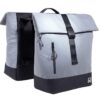 Willex Dubbele Fietstas Reflecterend 34L Grijs