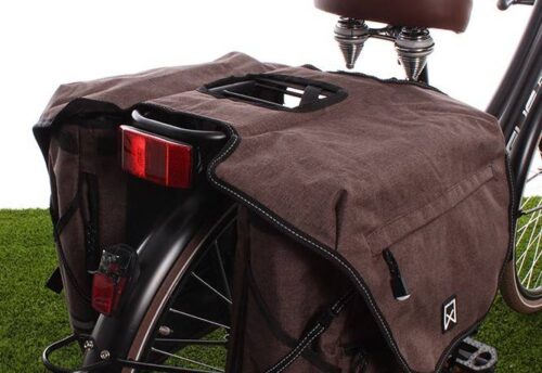 Willex Dubbele fietstas Bagagetas XL 1200 50L Bruin