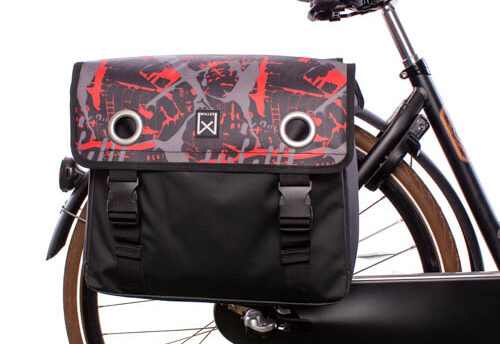 Willex Dubbele fietstas Bisonyl 40L FIRE
