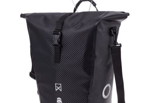 Willex Enkele fietstas Carbonite 25L Zwart